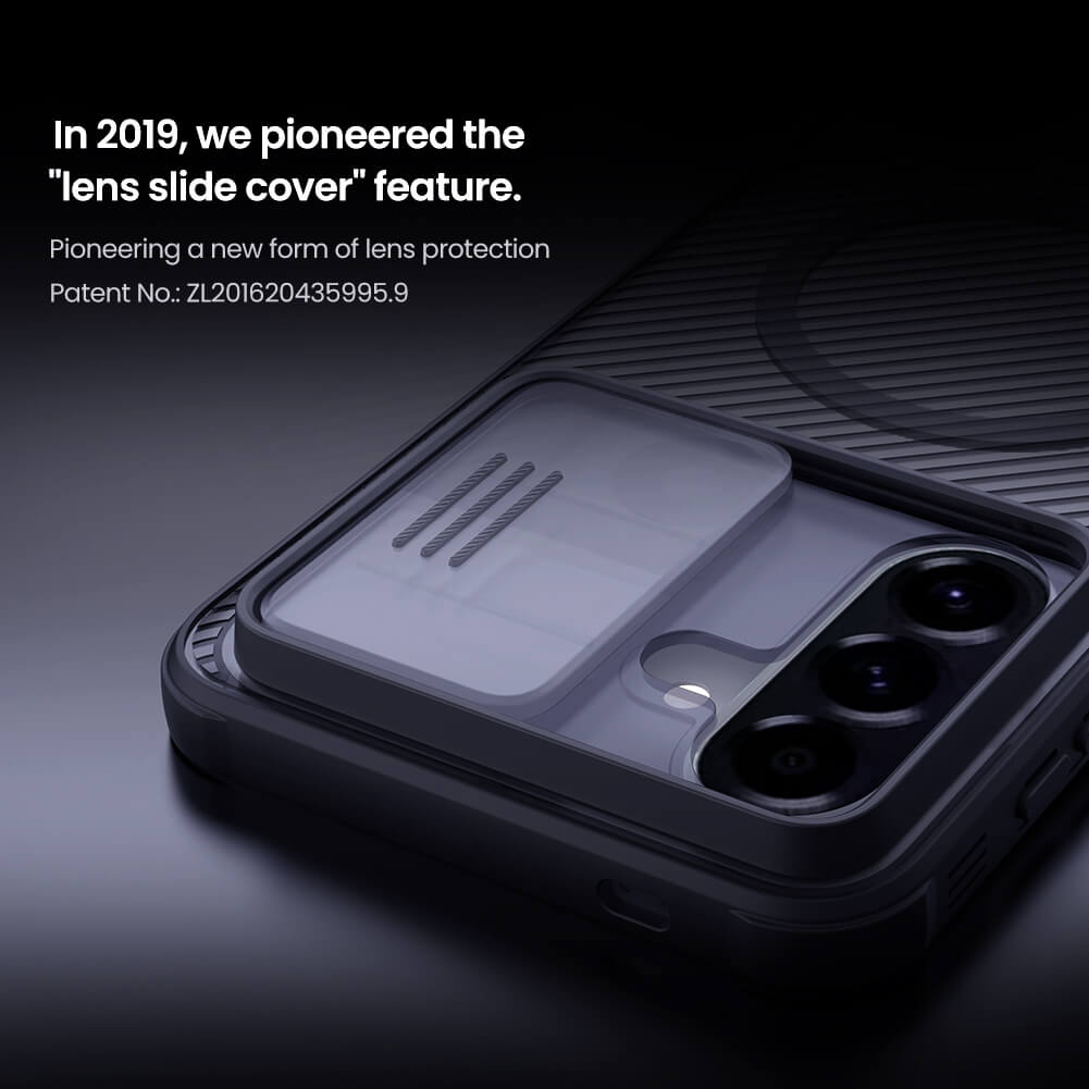 Чехол-крышка NILLKIN для Samsung Galaxy A57 (серия CamShield Pro Magnetic case Clear version)